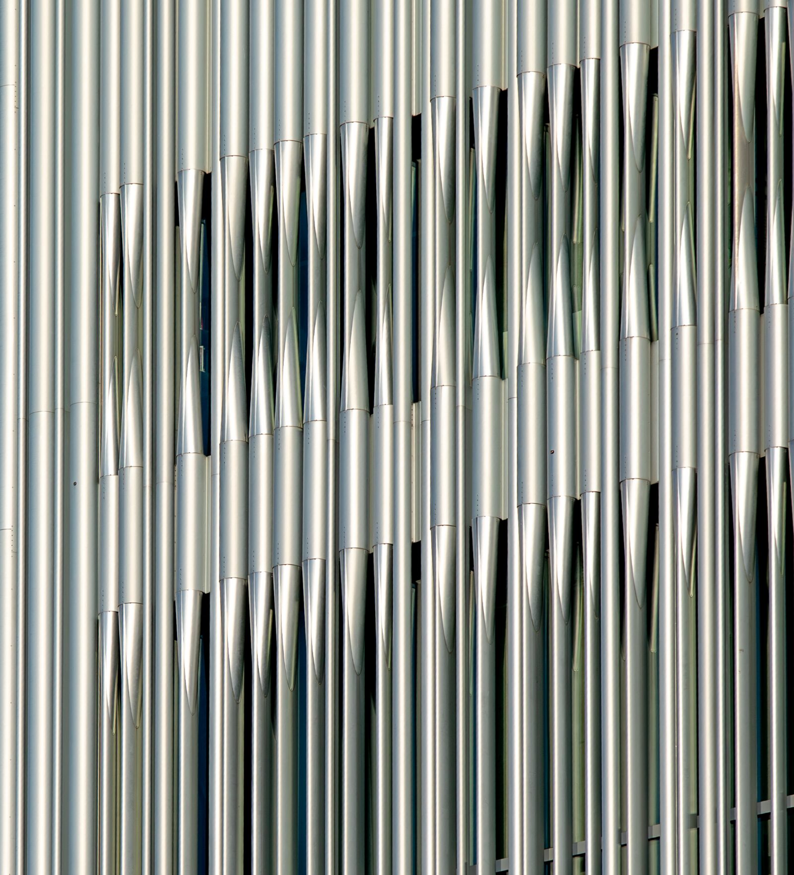 Architectural detail in the Dallas Arts District